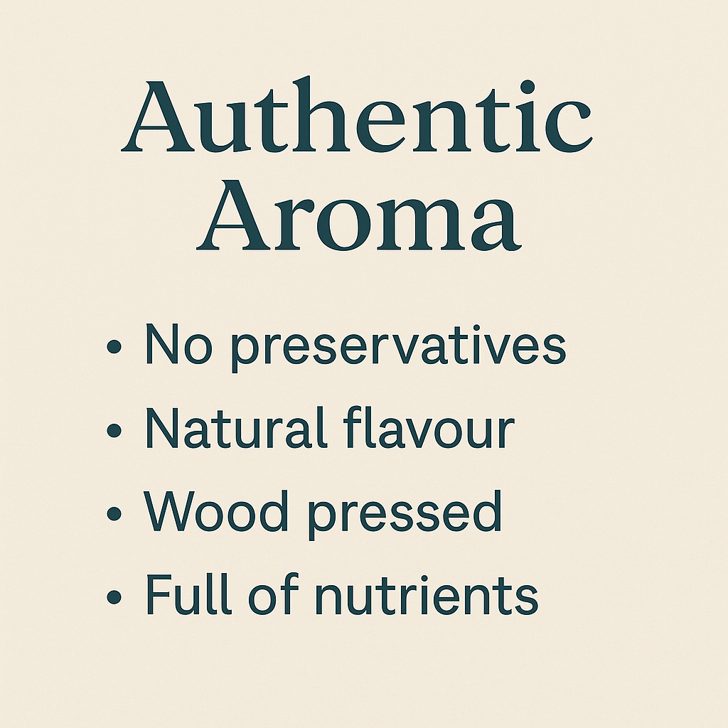 Wood-Pressed Black Mustard Oil