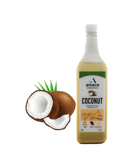 Wood pressed Coconut oil